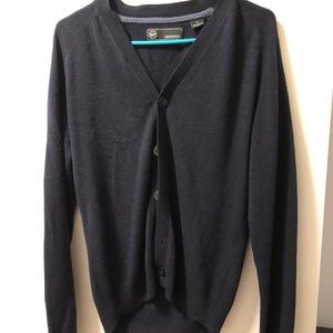 Weatherproof navy cardigan